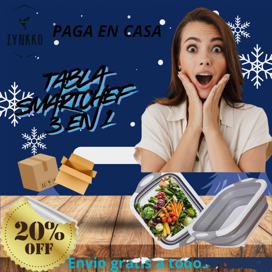 Tabla smartchef 3 en 1